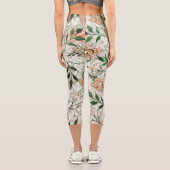 Leggings Capri William Morris Jasmine Garden Flower Classic (Verso)