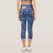 Leggings Capri William Morris Motif Medway (Verso)