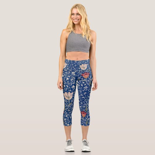 Leggings Capri William Morris Motif Medway (Recto)
