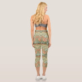 Leggings Capri William Morris Peacock et Dragon (Verso)