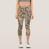Leggings Capri William Morris Trent Garden Flower Classic Botanic (Recto)