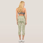 Leggings Capri William Morris Willow Bough Garden Flower Classic (Verso)