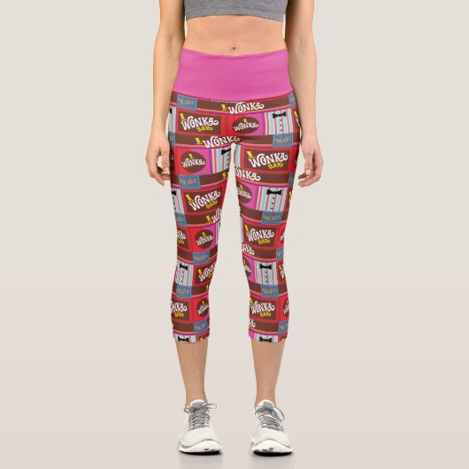 Leggings Capri Willy Wonka Motif (Recto)