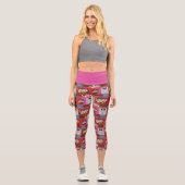 Leggings Capri Willy Wonka Motif (Recto)