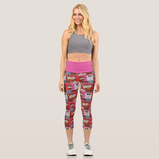 Leggings Capri Willy Wonka Motif (Recto)