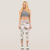 Leggings Capri Winter Holiday Evergreen (Recto)