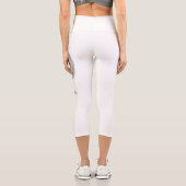 Leggings Capri Wolfdragon, Wolf et Dragon, mélange-Créature (Verso)