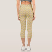 Leggings Capri Yellow diamonds (Verso)