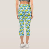 Leggings Capri Yin-Yang Cravate-Dye (Verso)
