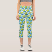 Leggings Capri Yin-Yang Cravate-Dye (Recto)