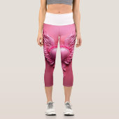 Leggings Capri Yoga Capris, XS (0-2) Fleur imprimée (Recto)