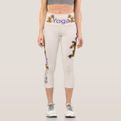 Leggings Capri Yoga de chèvre C'est quelque chose (Recto)