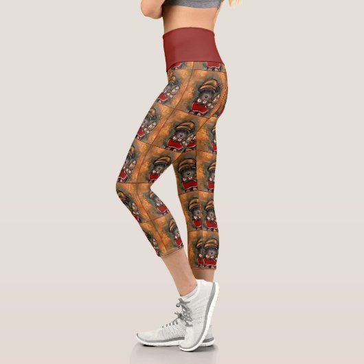 Leggings Capri Yorkie Poo (Gauche)