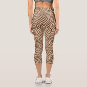 Leggings Capri Zebra Print  (Verso)