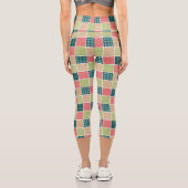 Leggings Capri Zigzag, Chevron, En vichy, Pois, Patchwork (Verso)