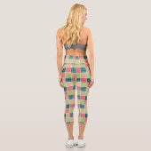 Leggings Capri Zigzag, Chevron, En vichy, Pois, Patchwork (Verso)