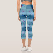 Leggings Capri Zones colorées (Verso)