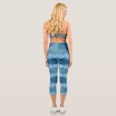 Leggings Capri Zones colorées (Verso)