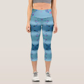 Leggings Capri Zones colorées (Recto)