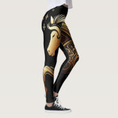 Leggings Capricorne Zodiaque Cheval Or Astrologie (Droite)