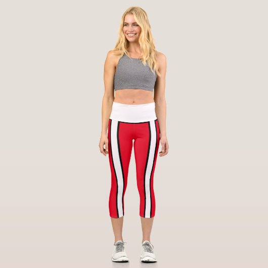 Leggings Capris chic & gras haut taille (Recto)