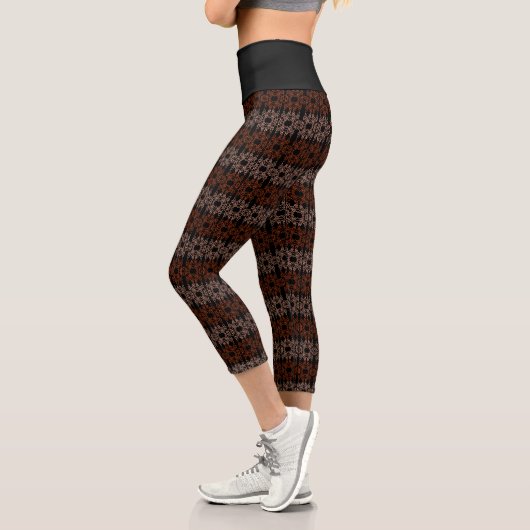 Leggings Capris de la chute noire par Joya Eve (Gauche)