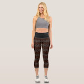 Leggings Capris de la chute noire par Joya Eve (Recto)
