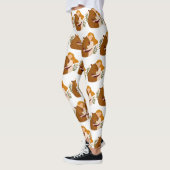 leggings capybara d'inspiration artistique (Gauche)