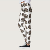 Leggings Capybaras De Mère Et De Bébé, (Gauche)