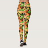 Leggings Caractère Frankenstein de 'Normal People Scare Me' (Dos)
