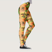 Leggings Caractère Frankenstein de 'Normal People Scare Me' (Droite)