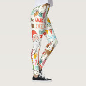 Leggings Caractères de dessin animé de Noël (Droite)