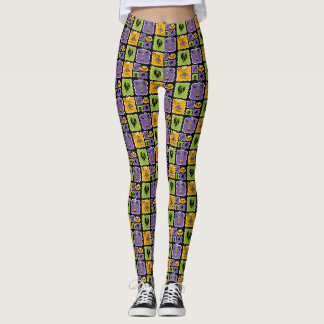 Leggings Caractères Halloween mignons Petits Zombies