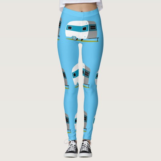 Leggings Caravan Camper RV Thunder_Cove (Devant)