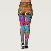 Leggings Caravane de Boho personnalisable (Dos)