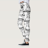 Leggings Caravane de camping RV Thunder_Cove (Gauche)