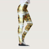 Leggings caravane en bois patiné (Droite)