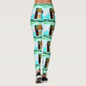 Leggings caravane vintage classique (Dos)