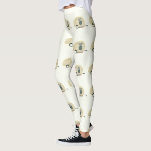 Leggings Caravane vintage de gitan de remorque de larme