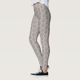 Leggings Cardinal sur la peinture de branche - Art original