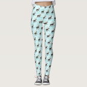 Leggings Caribou Taureau Sur Neige (Devant)