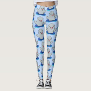 Leggings Caricature adorable de marsouin