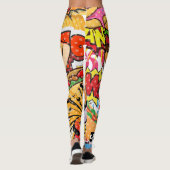 Leggings Caricature alimentaire (Dos)