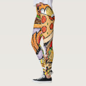 Leggings Caricature alimentaire (Gauche)