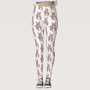 Leggings Caricature amusante de Aardvark