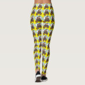 Leggings Caricature d'abeille (Dos)