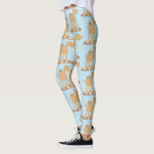 Leggings Caricature de dromadaire joyeux et souriant (Gauche)