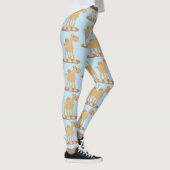 Leggings Caricature de dromadaire joyeux et souriant (Droite)