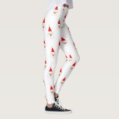Leggings caricature de santa claus joyeux noël (Droite)