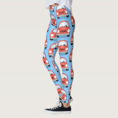 Leggings Caricature de voitures Cute kawaii (Gauche)